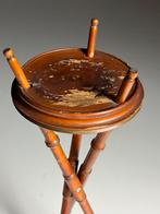 2x Faux Bamboo plantenstandaard, Huis en Inrichting, Woonaccessoires | Zuilen en Pilaren, Ophalen, Zo goed als nieuw