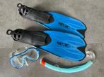 Seac snorkelset maat 34-35, Watersport en Boten, Ophalen of Verzenden, Gebruikt, Snorkelset