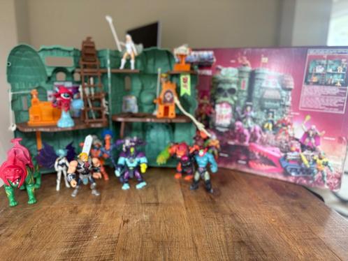 He-man kasteel incl poppen, Kinderen en Baby's, Speelgoed | Actiefiguren, Gebruikt, Ophalen