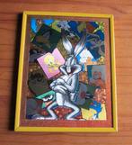 schilderij bugs bunny looney tunes rabbit up doc 90's retro, Ophalen of Verzenden, Looney Tunes, Gebruikt, Overige typen