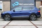 Seat Tarraco 1.5 TSI Xcellence PANO / LEDER / TREKHAAK / ACC, Auto's, 4 cilinders, 150 pk, Blauw, Bedrijf