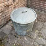 Zinken Weckketel met Deksel, Ophalen, Gebruikt, Zink, Met deksel