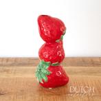 Aardbeien Vaas van Aardewerk, Aardewerk of Porselein, Ophalen of Verzenden, Zo goed als nieuw, Minder dan 50 cm