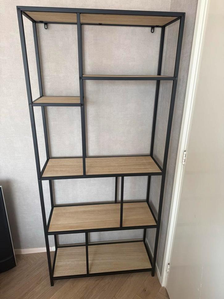 Stijlvolle vakkenkast, Huis en Inrichting, Kasten | Boekenkasten, Zo goed als nieuw, 50 tot 100 cm, 150 tot 200 cm, 25 tot 50 cm
