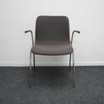 Offecct Cornflake Vergaderstoelen | Bruin | Eetkamerstoelen, Huis en Inrichting, Gebruikt, -, Ophalen of Verzenden, Metaal