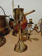 Antieke olielamp, nachtlamp., Antiek en Kunst, Antiek | Koper en Brons, Ophalen of Verzenden, Koper