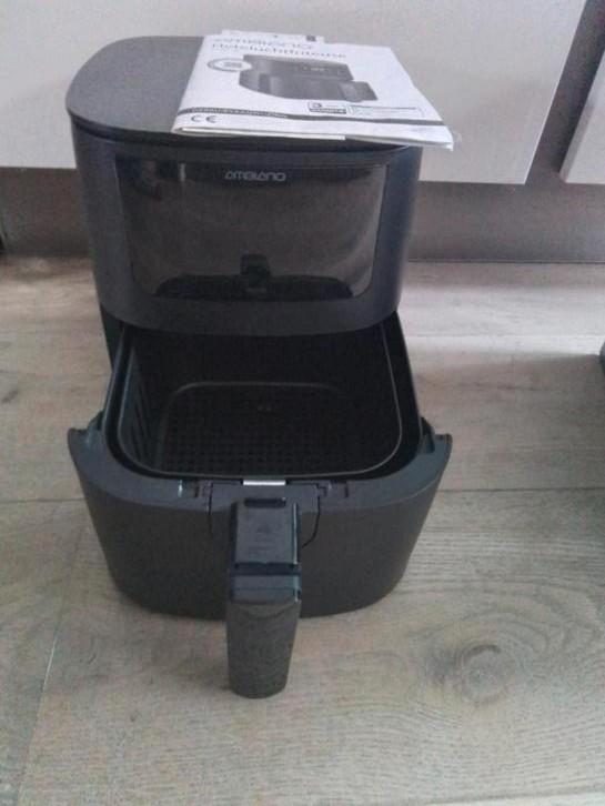 Ambiano airfryer 3 liter 1400 Watt, Witgoed en Apparatuur, Airfryers, Zo goed als nieuw, Airfryer, 1500 gram of meer, Ophalen