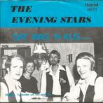 The Evening stars dat was een kus Telstar vinyl single, Cd's en Dvd's, Overige formaten, Levenslied of Smartlap, Ophalen of Verzenden