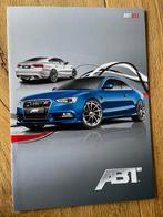 Audi Abt AS5 autofolder brochure A5, Audi, Ophalen of Verzenden, Zo goed als nieuw