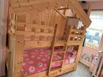 Te koop stapelbed huis, Kinderen en Baby's, Kinderkamer | Stapelbedden en Hoogslapers, Ophalen, Zo goed als nieuw, Stapelbed