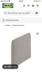 Söderhamn armleuning 2x, Ophalen of Verzenden, Zo goed als nieuw, Minder dan 150 cm