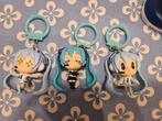 Hatsune miku sleutelhanger 3x, Ophalen of Verzenden, Zo goed als nieuw