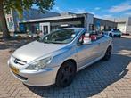 Peugeot 307 2.0 16V CC AUT 2005 Grijs, Auto's, Peugeot, 4 cilinders, Cabriolet, 4 stoelen, Bedrijf