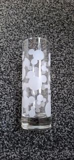 Disneyland Paris Mickey Mouse Stippen Glas, Verzamelen, Ophalen of Verzenden, Mickey Mouse, Zo goed als nieuw, Servies