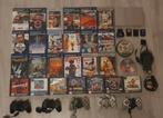 Playstation 2 compleet met spellen controllers en toebehoren, Spelcomputers en Games, Ophalen, Met games, Zo goed als nieuw, Slim