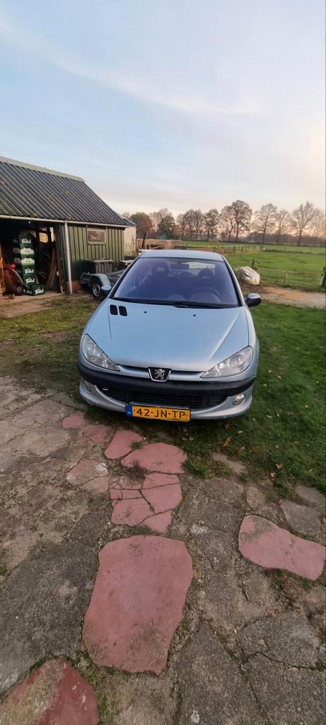 Peugeot 206 1.6 16V Gentry 3D 2002 Grijs, Auto's, Peugeot, Particulier, Airbags, Airconditioning, Centrale vergrendeling, Climate control