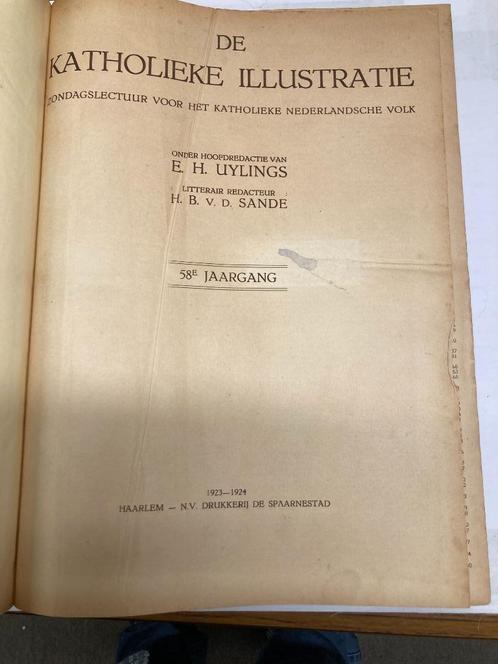 T.K. Katholieke Illustratie Sept.1923 t/m Sept. 1924, Boeken, Geschiedenis | Vaderland, Gelezen, 20e eeuw of later, Ophalen of Verzenden