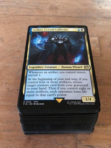 Mtg commander deck final fantasy golbez artifacts beschikbaar voor biedingen