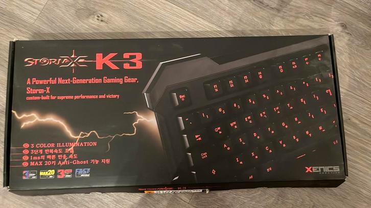 Gaming toetsenbord (gaming keyboard), Computers en Software, Toetsenborden, Gebruikt, Qwerty, Bedraad, Gaming toetsenbord, Ophalen