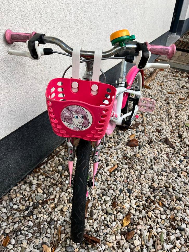 Btwin kinderfiets 3-5 jaar, Fietsen en Brommers, Fietsen | Meisjes, Gebruikt, 16 inch, Handrem, Ophalen