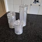 3 kaarsen , lichtjes op batterij, Huis en Inrichting, Woonaccessoires | Kandelaars en Kaarsen, Ophalen of Verzenden, Zo goed als nieuw