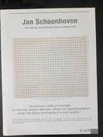 Jan Schoonhoven Nul Zero affiche 2001, Antiek en Kunst, Verzenden