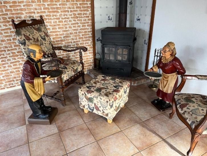 Nostalgische obertje, Verzamelen, Beelden en Beeldjes, Gebruikt, Mens, Ophalen