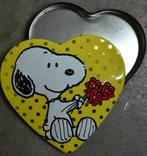 Snoopy hart bewaar blik Charley Brown valentijn trommel, Verzamelen, Blikken, Ophalen of Verzenden, Zo goed als nieuw, Koek(jes)