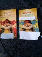 Efteling tickets, Twee personen, Ticket of Toegangskaart