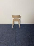 4 x Kantinestoel, bruin, kunststof, 4-poot onderstel, Ophalen, Kunststof, Gebruikt, Bruin