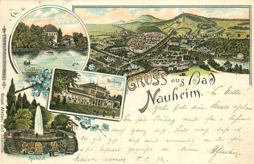 (701-246-015) Bad Nauheim Litho, Verzamelen, Ansichtkaarten | Buitenland, Duitsland, Verzenden