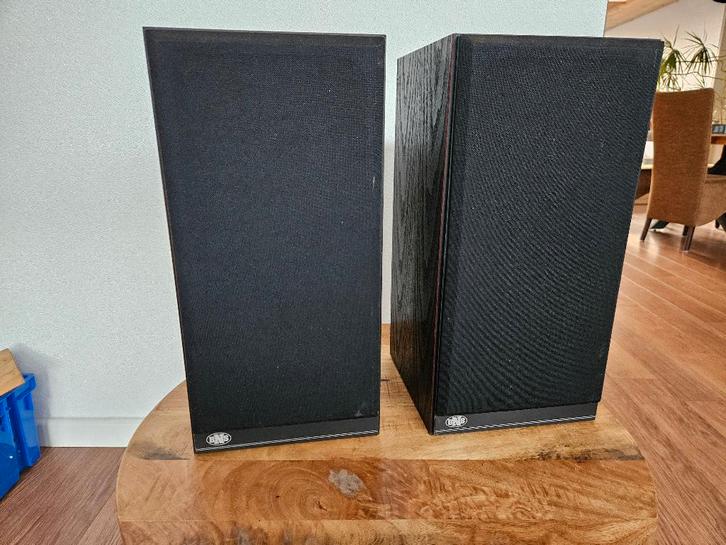 BNS E34 luidsprekers, Audio, Tv en Foto, Luidsprekers, Gebruikt, Front, Rear of Stereo speakers, 120 watt of meer, Overige merken