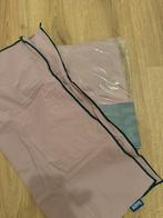 Auping dekbedovertrek biologisch katoen lila paars groen, Eenpersoons, Ophalen of Verzenden, Zo goed als nieuw, Paars