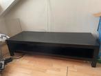 Zwarte IKEA TV-meubel - 149x55x35, Huis en Inrichting, Ophalen, Met plank(en), Gebruikt, Overige materialen