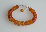 Schitterende armband met Barnsteen, verstelbaar, Overige materialen, Met edelsteen, Verzenden, Geel