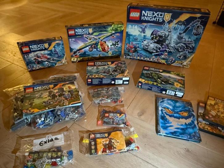 Lego Nexo Knights complete sets, Kinderen en Baby's, Speelgoed | Duplo en Lego, Zo goed als nieuw, Lego, Complete set, Ophalen of Verzenden