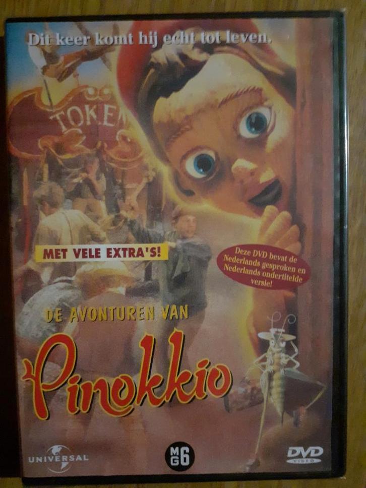 De Avonturen Van Pinokkio.(Dvd Nieuw en nog in seal), Cd's en Dvd's, Dvd's | Tv en Series, Nieuw in verpakking, Alle leeftijden