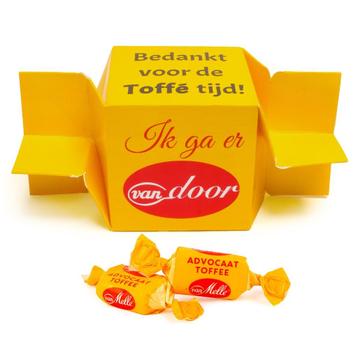 Collega Bedankje met Milka chocolade beschikbaar voor biedingen