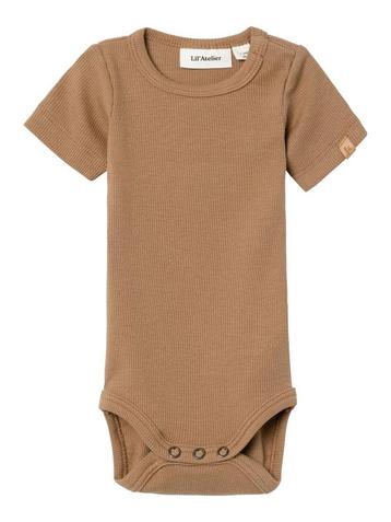 Lil' Atelier - bruine Romper | Maat 62 beschikbaar voor biedingen