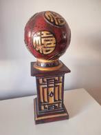 Vintage chinees design object zuil pilaar, Ophalen of Verzenden