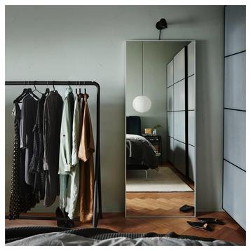 Ikea hovet aluminum spiegel 78x196 cm beschikbaar voor biedingen