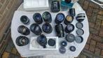 16 stuks lenzen wegens beëindigen hobby zie foto's, Ophalen of Verzenden, Zo goed als nieuw, Telelens