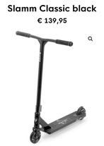 Slamm Classic black stuntstep step zwart, Ophalen of Verzenden, Zo goed als nieuw, Gewone step