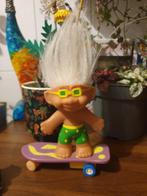 Vintage Trol met Skateboard, Ophalen of Verzenden, Gebruikt, Jongen of Meisje