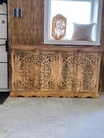 Dressoir Big Ben cirkel gaatjes 160x90x36 cm, Minder dan 50 cm, Nieuw, Ophalen of Verzenden, Overige houtsoorten