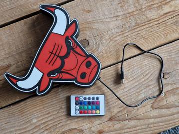 Chicago Bulls LED Lightbox beschikbaar voor biedingen