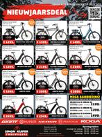 Nieuw jaar, nieuwe kansen… en scherpe Nieuwjaarsdeals! 🚴✨, Ophalen of Verzenden, Nieuw, Overige merken