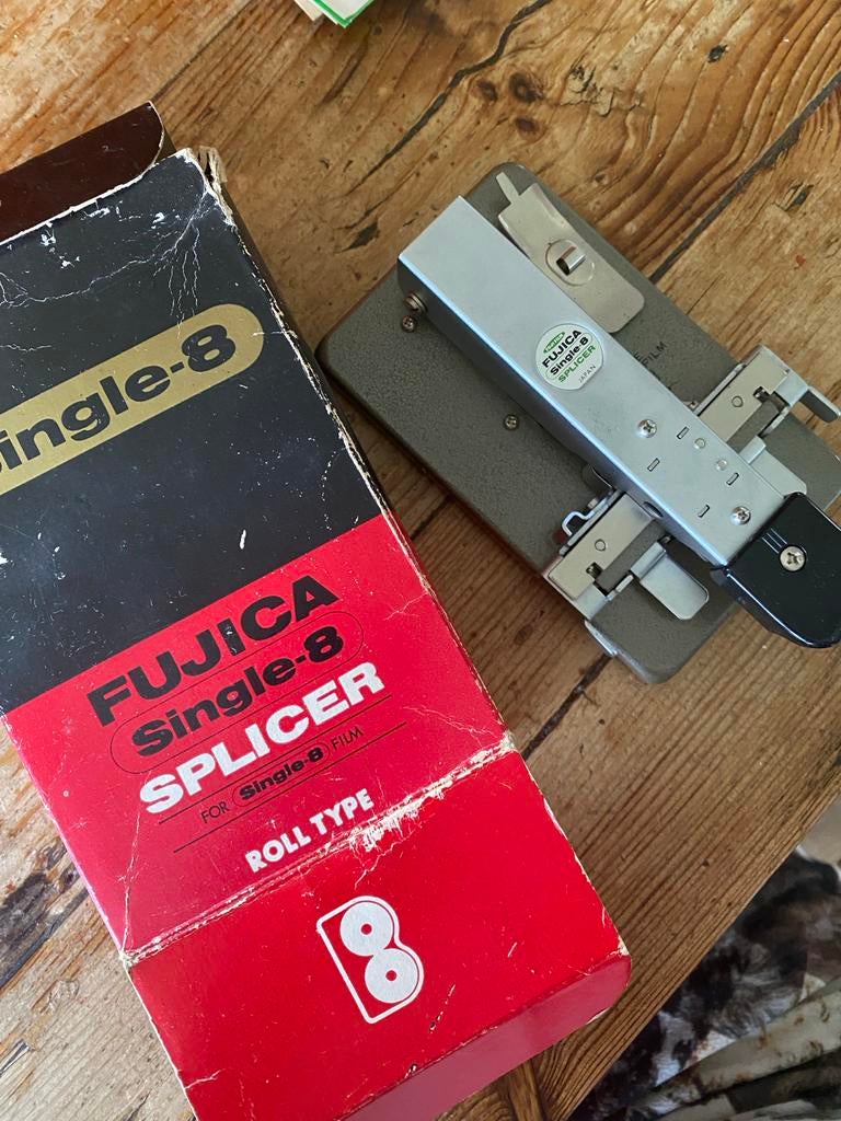 Fujica Single-8 Film Splicer - Accessoire, Audio, Tv en Foto, Filmrollen, Ophalen of Verzenden, Accessoire