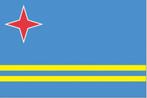 Arubaanse vlag Aruba, Diversen, Vlaggen en Wimpels, Nieuw, Verzenden