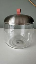 Nespresso cuphouder pot, Ophalen of Verzenden, Zo goed als nieuw, Glas, Pot, Bus of Blik
